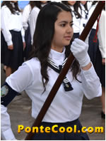 Traspaso de la Bandera Colegio La Inmaculada 2014