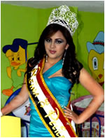 Belen Rivera Reina Pelileo Inaguracion Campanitas de Belen