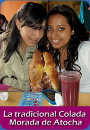 La tradicional Colada Morada de Atocha 2011