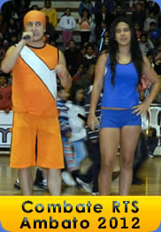 Combate RTS en Ambato 2012