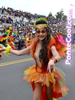 Colegio Hispano Am&eacute;rica Desfile de la Fiesta de la fruta y de las flores Ambato 2015