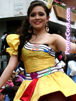 Colegio La Inmaculada Desfile de la Fiesta de la fruta y de las flores Ambato 2015