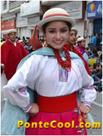 Grupos Folkloricos Desfile de la Fiesta de la fruta y de las flores Ambato 2014
