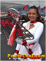 Maria Angelica Hidrobo Desfile de la Confraternidad Fiestas de Quito 2013