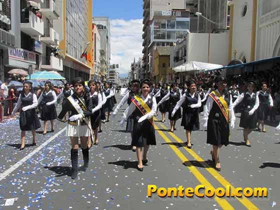 Colegio Hispano Am&eacute;rica Desfile del 12 de Noviembre de 2016