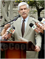 Inaguracion del remodelado Parque Cevallos 2012