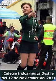 Colegio Indoamerica Desfile del 12 Noviembre 2011