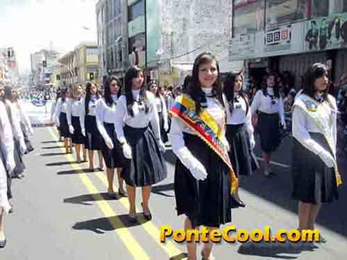 Colegio La Inmaculada Desfile del 12 de Noviembre de 2016