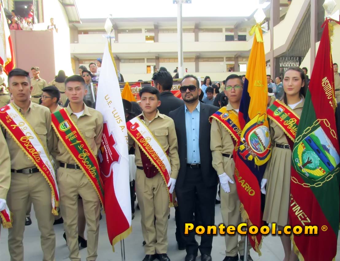 Juramento de la Bandera 2019 en la U. E. Luis A. Martinez