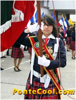Juramento a la Bandera 2013 Colegio Liceo Pedro Fermin Cevallos