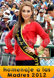 Homenaje Estefania Medrano Reina de Ambato 2012
