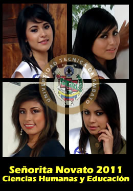 Fotos Se&ntilde;orita Novato Ciencias Humanas y de la Educacion 2011