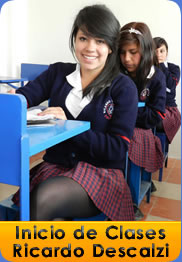 Inicio de clases Colegio Ricardo Descalzi 2013