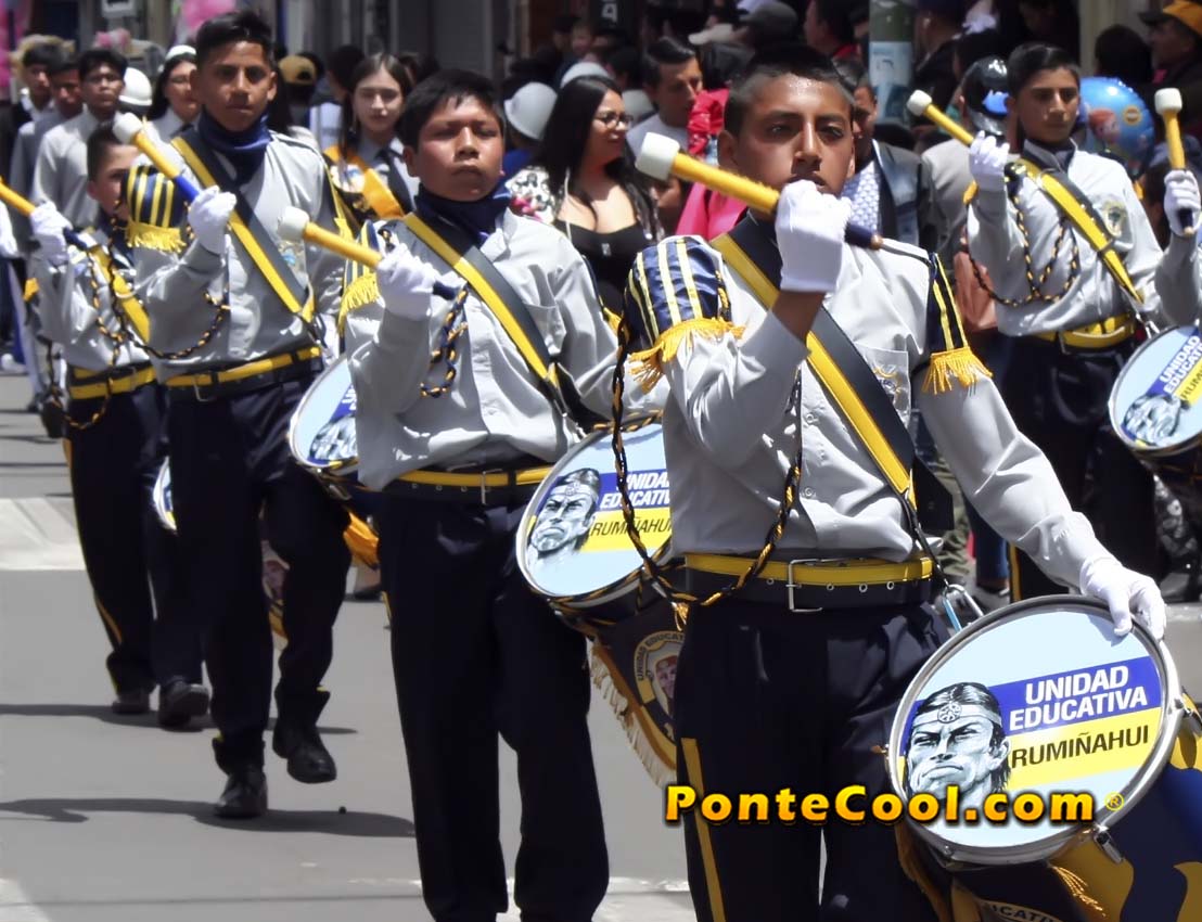 U.E. Rumi&ntilde;ahui Desfile del 12 de Noviembre de 2019