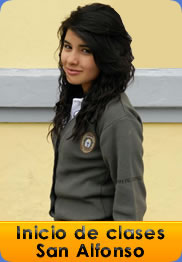 Inicio de clases Colegio San Alfonso 2013