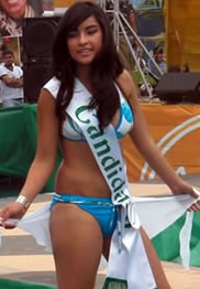 Cobertura de la Tanga Bonita 2008 en la ciudad del Puyo