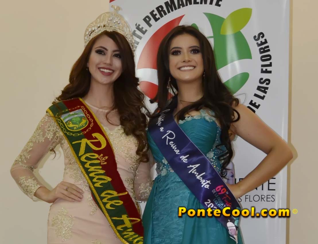 Inscripci&oacute;n de Laura Palacios candidata a Reina de Ambato 2020