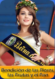Bendicion de las Flores las Frutas y el Pan Ambato 2012
