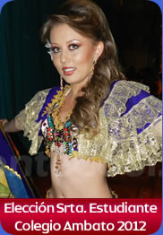 Elecci&oacute;n Se&ntilde;orita Estudiante Colegio Ambato 2012