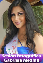 Sesi&oacute;n fotogr&aacute;fica de Gabriela Medina candidata a Reina de Ambato 2012