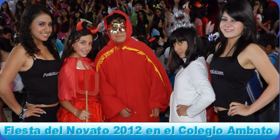 Srta. y Mr. Novato 2012 en el Colegio Ambato