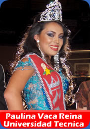 Universidad Tecnica de Ambato eleccion Reina 2012