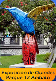 Exposici�n de Quindes Parque 12 Noviembre Ambato 2012