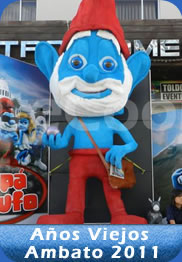 A&ntilde;os Viejos 2011 en las calles de Ambato