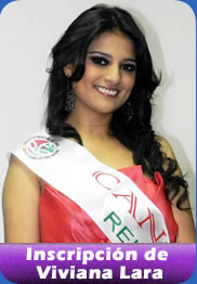 Inscripci&oacute;n de Viviana Lara candidata Reina de Ambato 2012