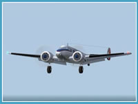 Un avi&oacute;n tripulado con motor el&eacute;ctrico