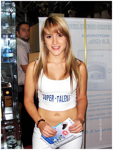 La belleza y la inteligencia en la Compu 2007