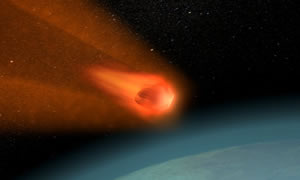 Chile busca los restos de un meteorito.