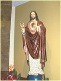 Escultura de la imagen de Jesús Catedral de Ambato