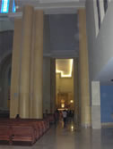 Vista interior de la Catedral de Ambato