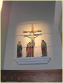 Recreación en escultura de la crusificcion