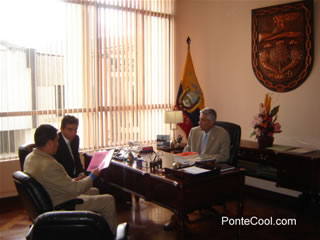 Alcalde de Ambato Arq. Fernando Callejas