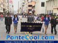 Colegio Ambato en el Desfile del 12 de Noviembre del 2011