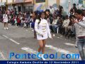 Colegio Ambato en el Desfile del 12 de Noviembre del 2011