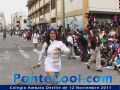 Colegio Ambato en el Desfile del 12 de Noviembre del 2011