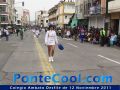 Colegio Ambato en el Desfile del 12 de Noviembre del 2011