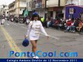 Colegio Ambato en el Desfile del 12 de Noviembre del 2011