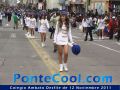 Colegio Ambato en el Desfile del 12 de Noviembre del 2011