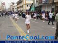 Colegio Ambato en el Desfile del 12 de Noviembre del 2011