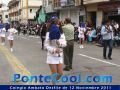 Colegio Ambato en el Desfile del 12 de Noviembre del 2011