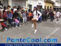 Colegio Ambato en el Desfile del 12 de Noviembre del 2011