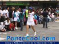 Colegio Ambato en el Desfile del 12 de Noviembre del 2011