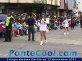 Colegio Ambato en el Desfile del 12 de Noviembre del 2011