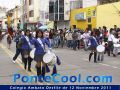 Colegio Ambato en el Desfile del 12 de Noviembre del 2011