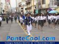 Colegio Ambato en el Desfile del 12 de Noviembre del 2011