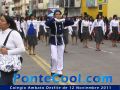 Colegio Ambato en el Desfile del 12 de Noviembre del 2011